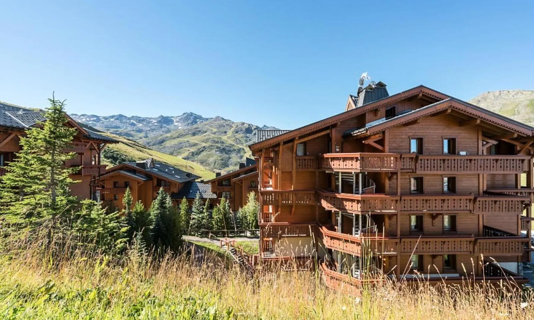 아파트 Residence Les Alpages De Reberty - Maeva Home - Appartement 3 Pieces 6 Personnes Prestige Mae-0499 생마르탱 드 벨빌 프랑스